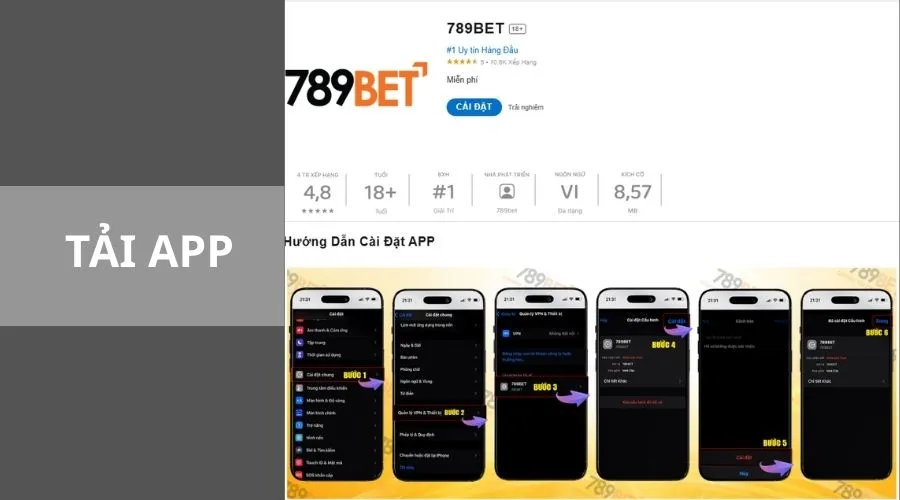Tải xuống với hệ điều hành IOS/Iphone